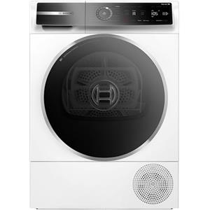 Bosch WQB246C0IT Serie 8, Asciugatrice a pompa di calore, capacità 9 kg, Iron Assist: trattamento a vapore, Condensatore autopulente, Auto dry, Home Connect