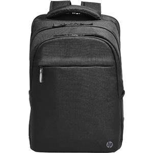 HP Professional, Zaino per Laptop fino a 17,3 Pollici, Tasche Interne per Accessori, Tasca Esterna Portabottiglie, Cerniera Rinforzata, Realizzato con materiali resistenti all'acqua, Nero