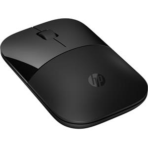 HP Z3700 Mouse Wireless, Sensore Preciso, Tecnologia LED Blue, 1600 DPI, 3 Pulsanti, Rotella Scorrimento, Ricevitore USB Wireless 2.4 GHz Incluso, Design Pratico e Confortevole, Nero