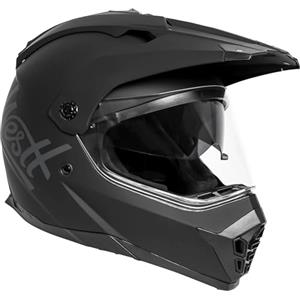 Westt Casco Moto Motocross - MTB Caschi da Moto Casco Cross Integrale Doppia Visiera - Casco Moto Integrale Enduro Per Uomo Donna ECE DOT Certificato Nero XL (61 cm)