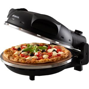 Ariete Forno Pizza in 4 minuti 0917 Piastra in Pietra Antiaderente 1200W con Timer