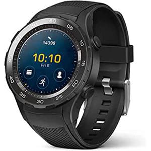 HUAWEI Watch 2 Smartwatch, 4 GB ROM, Android Wear, Bluetooth, Wifi, Monitoraggio della frequenza cardiaca, Nero (Carbon Black)