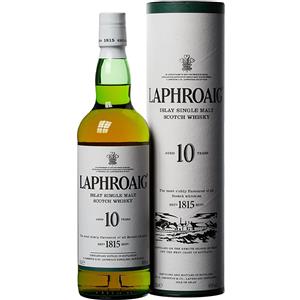 Laphroaig Islay Single Malt Scotch Whisky 10 Years Old - Laphroaig (Astuccio)