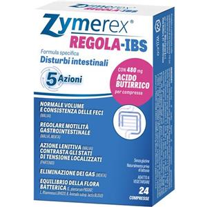 WILCO FARMA Srl SU ZYMEREX REGOLA-IBS 24CPR