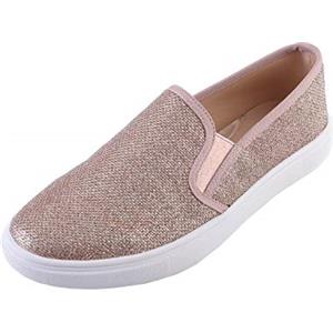 Feversole Women's Fashion Slip-On Sneaker Casual Flat Loafers,Sneakers Slip-on alla Moda per Mocassini Piatti Casual da Donna