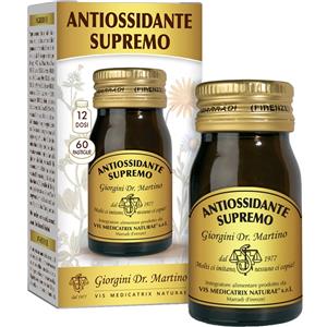 Dr. Giorgini Antiossidante Supremo 30 g - 60 Pastiglie da 500 mg con Estratti Naturali