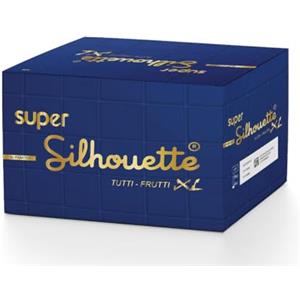 ELLENNE 36 PROFILATTICI PRESERVATIVI SUPER SILHOUETTE XL TUTTIFRUTTI CONDOM NATURALE PAMITEX XXL EXTRALARGE - PACCO ANONIMO