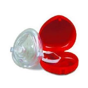 SAFETY SpA Maschera Rianimazione con Bordo Pneumatico e Valvola Unidirezionale per Respirazione Bocca a Bocca