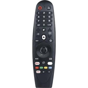 Loongroad LG Magic - Telecomando universale di ricambio per Smart TV LG OLED EVO/OELD/QNED/QLED/NanoCell/UHD 4K 8K TV non puntatore e funzioni vocali