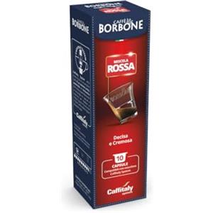 Caffè Borbone Miscela Rossa - 10 Capsule Originali - Per Macchine da caffè Caffitaly®*