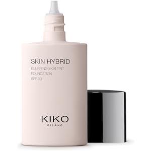 KIKO Milano Skin Hybrid Blurring Skin Tint Foundation 06, Fluido Viso Perfezionante, 24H Di Durata. Effetto Blurring, Spf 30