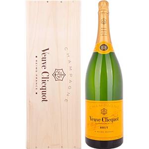 Veuve Clicquot Champagne Brut Yellow Label 12% Vol. 3l in Holzkiste
