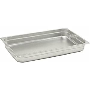 Pentole Agnelli COIXGNP11065 Bacinella Gastronorm 1/1, Acciaio Inossidabile, Argento, 53 x 32.5 x 6.5 cm