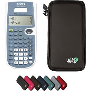 Texas Instruments CALCUSO Pacchetto Base negro con Calcolatrice TI-30XS MultiView