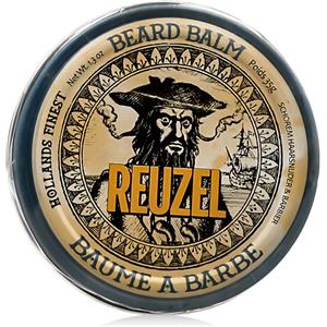 Reuzel Beard Balm 35 g - Balsamo per barba con burro di karité, idratante e modellante, profumo legnoso