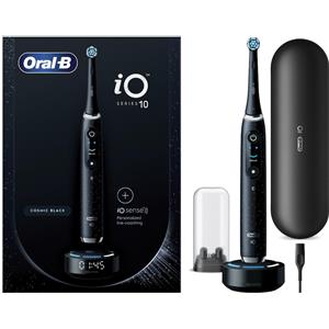 Oral-B iO - 10 Spazzolino Elettrico Ricaricabile Nero con Tecnologia Magnetica