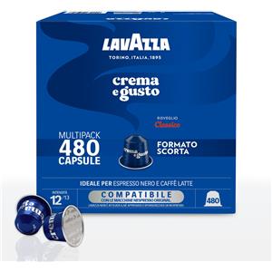 Lavazza Capsule Alluminio Lavazza Crema e Gusto Classico comp. Nespresso | Lavazza | Capsule caffè | NESPRESSO| Prezzi Offerta | Shop Online