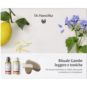 Dr. Hauschka Rituale Gambe Leggere - Set Tonico 100 ml Olio Trattante 75 ml con Limone e Lemongrass
