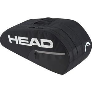 HEAD Base Racquet Bag M, nero/arancione