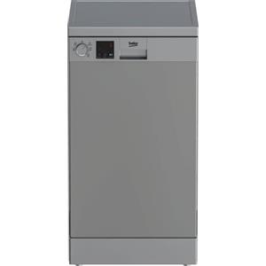 Beko DVS05024S, Lavastoviglie Slim, Argento, 44.8 x 60 x 85 cm