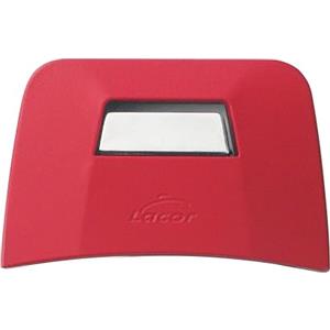 Lacor - 56602 - Manico Combi Rimovibile, Design Ergonomico, Compatibile con Padelle e Padelle Combi, Bachelite Resistente al Calore, Impilabile, 5.1x8x1.7cm, Rosso