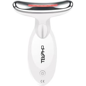 TBPHP massaggiatore viso elettrico e Collo Per La Cura Della di Bellezza,massaggio viso dispositivo,Massager viso Ricaricabile USB portatile