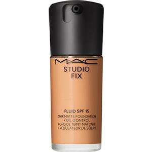 MAC Studio Fix Fluid SPF15 NC41 - Fondotinta Liquido Soft-Matte 30ml con 87% Ingredienti Skincare