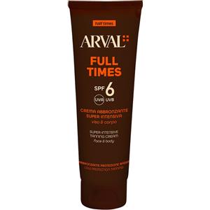 Arval Crema Abbronzante Super Intensiva SPF 6 per Viso e Corpo - 150 ml
