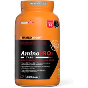 NAMED SPORT AminoPRO - Integratore di Aminoacidi e Vitamine del Gruppo B, 300 Compresse per Sportivi