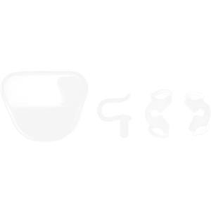 Fictory Bite Block-Soft silicone dentale morso blocco bocca apri dentale intraorale guancia divaricatore strumenti di cura orale