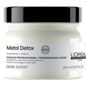 L'Oréal Professionnel Maschera Ristrutturante Metal Detox 150 ml - Capelli Forti, Setosi e Protetti