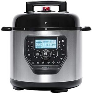 Cecotec Pentola programmabile GM Modello H Deluxe. Programmabile 24 ore, capacità di 6 litri, coperchio ribaltabile, Sistema intelligente di cottura,16 Menu, Scala