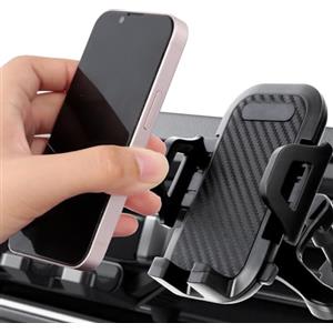 Romon Porta Cellulare Auto, Flessibile Supporto Telefono Auto per Smartphone Universale, 360° Rotazione Porta Telefono Auto per Presa d'Aria Automobile