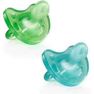 Chicco - Gommotto Silicone Boy 6-16 Mesi+ Confezione 2 Pezzi - Chicco - 971114842