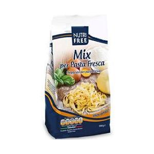 Nutri Free Mix Pasta Fresca 1Kg - Miscela di farine senza glutine per pasta fresca, senza amido di frumento, soia, latte e uova