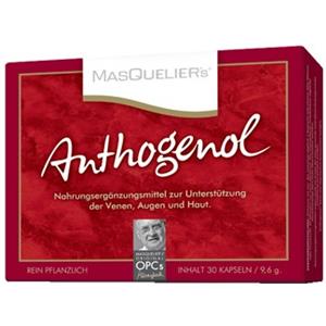Masquelier's Anthogenol - Integratore Antiossidante in Capsule per il Supporto del Sistema Vascolare e la Salute della Pelle