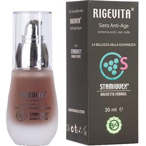 ERBAGIL Rigevita Siero Anti Age 30 ml - Siero Rivitalizzante per Viso, Collo e Occhi con Brevetto STAMIUVEX