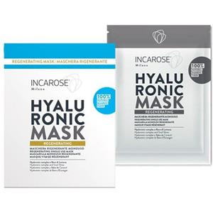 Incarose Maschera Rigenerante Monouso in Fibra di Bamboo con Hyaluronic Complex