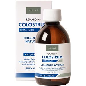 Solimè Remargin Colostrum Os Collutorio Naturale 250 ml - Igiene Profonda, Rafforza Gengive, Senza Alcool