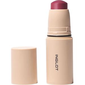 Inglot Cream Stick Blush - Fard in Stick Cremoso Intense Pink 213, Facile da Applicare e Idratante, 6,2 g