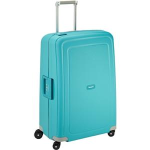 Samsonite S'Cure - Spinner L Valigia, L 75 cm, 102 L, Blu (Aqua Blue)