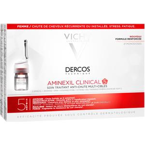 VICHY (L'Oreal Italia SpA) Dercos Aminexil Intensive 5 DT Trattamento Anticaduta Donna 21 fiale