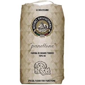 Dolce e Salato FARINA PANETTONE DI GRANO TENERO TIPO 00 PER DOLCI 5 Kg MOLINO DALLA GIOVANNA