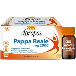 Desa pharma srl Apropos Vita+ Pappa Reale 1000MG 10 Flaconcini Pronta Azione Di Sostegno