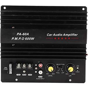 KSTE Subwoofer Auto 12V, 12V 600W Auto ad Alta Potenza Audio Digitale Subwoofer Bordo dell'amplificatore