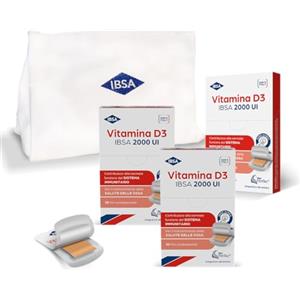 Ibsa Vitamina D3 IBSA 2000 UI - Film Orodispersibili (30 Film + Pochette)