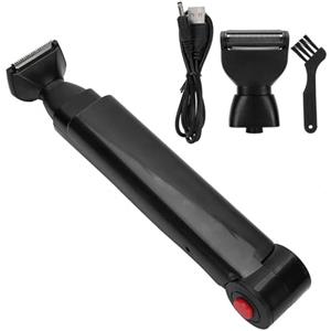 FVPKYUR 46×4cm 6500 Giri/min Angolo Regolabile 180 Gradi Depilazione Tutto Corpo E Gambe, Uomo Rasoio Elettrico Schienai, Rasoio Corpo Con Braccio Estensione, Toelettatore Per La Rasatura Del Corpo