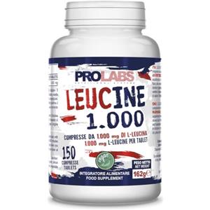 PROLABS LEUCINE 1000 | L-Leucina Pura 1000 mg | 150 compresse