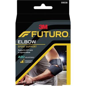 3M Futuro Supporto Regolabile per Gomito - Misura Unica, in Neoprene, Comfort e Supporto Personalizzabile