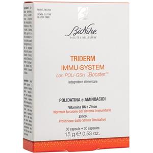 Bionike Triderm Immu System - Integratore con Polidatina, Aminoacidi e Vitamina B6 - 30 Capsule